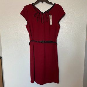 Apt. 9 Maroon Dress- Petite Large- Never Worn